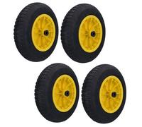 AB Tools 14" Pneumatic Wheelbarrow Wheel Maximum Load 160Kgs 25.4mm Or 13mm Bore 4Pk