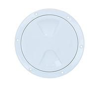 AB Tools 145mm Round Inspection Hatch Waterproof Cover IPX6 White 115mm Cut Out