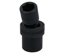 AB Tools 14mm 1/2In Drive Universal Swivel Wobble Metric Impact Shallow Socket 6 Point