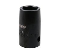 AB Tools 14mm Shallow Impact Socket 1/2" Drive 6 Point 36mm Length Chrome Vanadium Steel