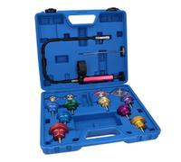 AB Tools 14Pc Radiator Coolant Cooling Temperature System Pressure Tester Testing Kit