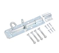 AB Tools 150mm Galvanised Brenton Slip Bolt Padbolt Slide Latch Lock Sheds Gates