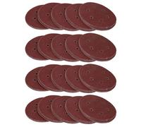 AB Tools 150mm Mixed Grit Hook And Loop Sanding Abrasive Discs Mixed Grit 200 Pack