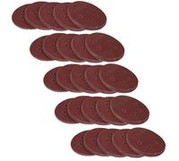 AB Tools 150mm Mixed Grit Hook And Loop Sanding Abrasive Discs Mixed Grit 250 Pack