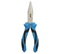 AB Tools 150mm Straight Long Nose Plier Pliers With Anti Slip Soft Grip Handle