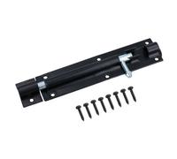 AB Tools 150mm) Tower Bolt Shoot Bolt Sliding Latch Catch Shed Gate Garage Door