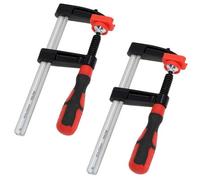AB Tools 150mm X 50mm Sliding F Clamp Bar Profile Holder Fastener Fastening Fast Grip 2Pk
