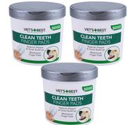 AB Tools 150Pk Dog Pet Teeth Tooth Cleaning Finger Pads Wipes Plaque Tartar Remover