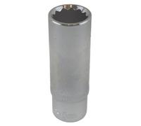 AB Tools 15mm 3/8" Drive Double Deep Metric Socket Double Hex / 12 Sided