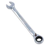 AB Tools 15mm Reversible Cranked Offset Ratchet Combination Spanner Wrench 72 Teeth