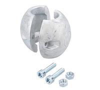 AB Tools 15oz Zinc Clamp On Sacrificial Anode Shaft Saltwater Boat Propeller