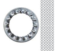 AB Tools 16mm M16 Internal Shake Proof Washers Lock Bolt Washer Serrated Teeth 100Pk