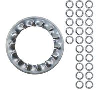 AB Tools 16mm M16 Internal Shake Proof Washers Lock Bolt Washer Serrated Teeth 25Pk