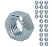 AB Tools 16mm M16 X 2.0mm High Tensile Tow Bar Ball Bolt Zinc Plated Steel Nut 25 Pack