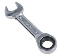 AB Tools 16mm Stubby Ratchet Combination Spanner Metric Wrench 72 Teeth Spn09
