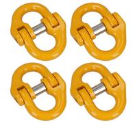 AB Tools 16mm Towing Lifting Component Connector Safety Tow Chain 8.0 Ton Wll 4Pc