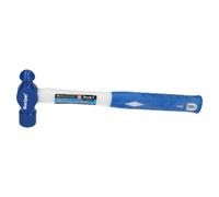 AB Tools 16Oz (450G) Ball Pein Hammer With Fibreglass Shaft And Tpr Rubberised Handle