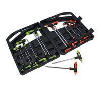 AB Tools 16Pc Hex And Star (Torx And Allen) Alan Allan Screwdriver T-Handle Set