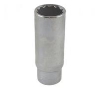 AB Tools 17mm 3/8" Drive Double Deep Metric Socket Double Hex / 12 Sided