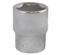 AB Tools 17mm 3/8" Drive Shallow Metric Socket Single Hex / 6 Sided Bergen