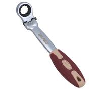 AB Tools 17mm Flexi Flexible Enclosed Ring Ratchet Spanner With Lockable Head 72 Teeth