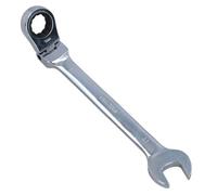 AB Tools 17mm Metric Flexi Head Ratchet Combination Spanner Wrench 72 Teeth