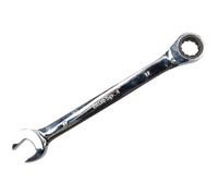 AB Tools 17mm Metric Ratchet Combination Spanner Wrench 72 Teeth Reversible