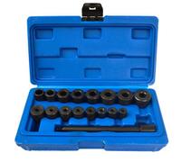 AB Tools 17Pc Universal Clutch Fly Wheel Aligning Car Van Mechanics Kit Alignment