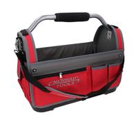 AB Tools 18 Inch Plumbers Tote Tool Storage Holder Carry Bag Solid Handle + Base