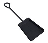 AB Tools 18" Loop Top Shovel Spade Fire Coal Wood Log Burner Black Steel Metal 450mm