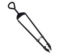 AB Tools 18" Loop Top Tongs Fire Coal Wood Burner Steel Metal 450mm Grabber Log Stick