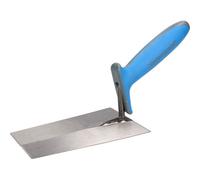 AB Tools 180 X 110mm Bucket Trowel Carbon Steel Soft-Grip Handle Cement Masonry Brickwork