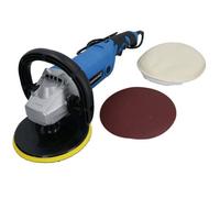 AB Tools 180mm Machine Polisher 1500W Electric Variable Speed Rotary Car Buffer Sil06