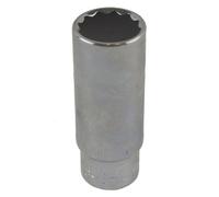 AB Tools 18mm 3/8" Drive Double Deep Metric Socket Double Hex / 12 Sided