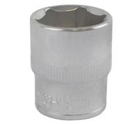 AB Tools 19mm 3/8" Drive Shallow Metric Socket Single Hex / 6 Sided Bergen