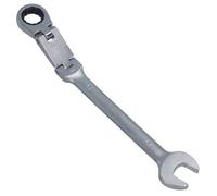 AB Tools 19mm Metric Double Jointed Flexi Ratchet Combination Spanner Wrench 72 Teeth