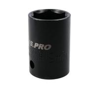 AB Tools 19mm Shallow Impact Socket 1/2" Drive 6 Point 36mm Length Chrome Vanadium Steel