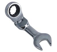 AB Tools 19mm Stubby Flexi Ratchet Combination Spanner Metric Wrench 72 Teeth Spn24