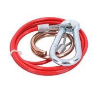 AB Tools 1M 2mm Braked Trailer Break Away Cable (Red) Tr027