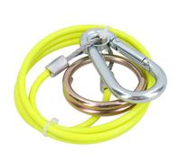AB Tools 1M 3mm Braked Trailer Break Away Cable (Yellow) Tr028