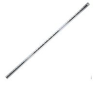 AB Tools 1m (40") Aluminium Ruler Imperial & Metric Conversion Table Straight Edge Rule