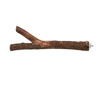 AB Tools 1PK 16" Large Wooden Branch Perch Budgie Parrot Bird Cage Accessories