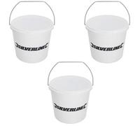 AB Tools 2.5 Litre Plastic Paint Kettles Painting Mixing Pots Without Lids Decorating 3Pk