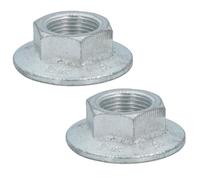 AB Tools 2 Alko Axle Axles Trailer Brake Drum Hub Nut One Shot 27mm X 2.0mm M27