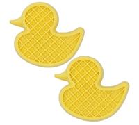 AB Tools 2 Anti Anxiety Bath Duck Slow Treat Dog Feeding Mat Licking Toy For Bath Time