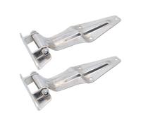 AB Tools 2 Pack 12" Stainless Steel Door Gate Strap Hinge Industrial Quality Heavy Duty