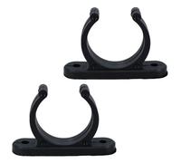 AB Tools 2 Pack 30mm Polyamide Tube Storage Clip Paddle Boat Hook Pole Tool Plastimo