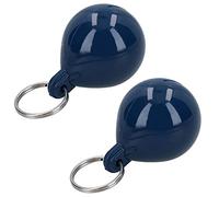 AB Tools 2 Pack 4.5cm Floating Buoy Keyring Key Float Boat Fishing Sailing Buoyant Ring