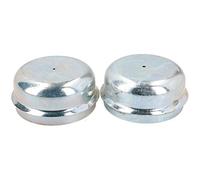 AB Tools 2 PACK 65mm Indespension Dust Cap Wheel Hub Trailer Bearing Grease Cover
