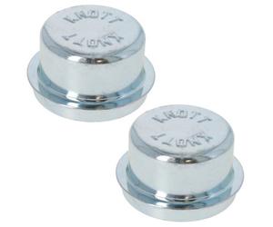 AB Tools 2 Pack 72mm Knott Dust Cap Wheel Hub Trailer Caravan Bearing Grease